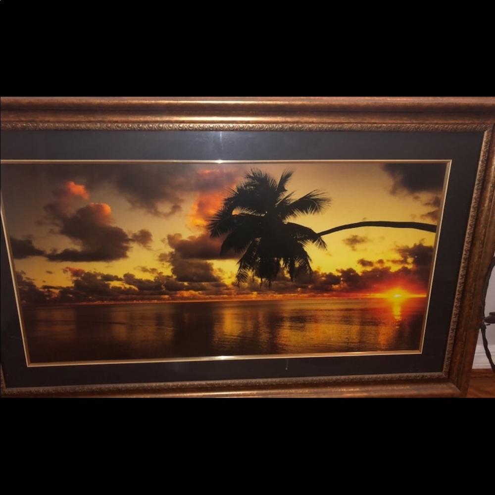 Large picture with frame